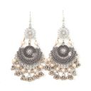 Moti beads Flower Design Beads embellishment for women fashion drop and dangle earring MBFDBE032023...