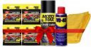 Motomax Pidilite Bike Care Kit with Microfiber Cloth, Clean, Protects and Shines Interiors/Exterior of Bike, Motorcyles, Includes Chain Lubricant, Instashine, WD 40 and Buffing Cloth Combo...