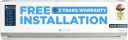 MOTOROLA 1 Ton 3 Star Split Inverter with Wi-fi | with 3-Year Comprehensive Warranty with Attachments included AC (103IPG26WMRS, White)...