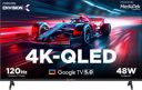 MOTOROLA 109 cm (43 inch) QLED Ultra HD (4K) Smart Google TV 2025 Edition with 5.0 with 48 W speaker (43UHDGQMVSAQ)...