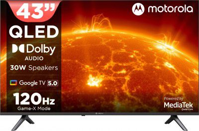 MOTOROLA (43") QLED HD Google TV (43UHDGQMWSDQ)