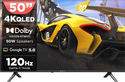 MOTOROLA (50") QLED Ultra HD (4K) Smart Google TV (50UHDGQMWSDQ)