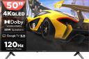 MOTOROLA (50") QLED Ultra HD (4K) Smart Google TV (50UHDGQMWSDQ)...