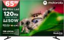 MOTOROLA (65") Ultra HD (4K) Mini LED Smart Google TV (65UHDGMMWBIQ)...