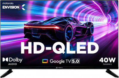 MOTOROLA (32") QLED Smart Google TV 2025 Edition (32HDGQMDDAQ)