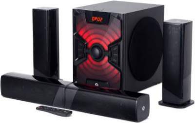 Motorola AmphisoundX with HDMI Arc 120 W Bluetooth Home Theatre (Black, 4.1 Channel)