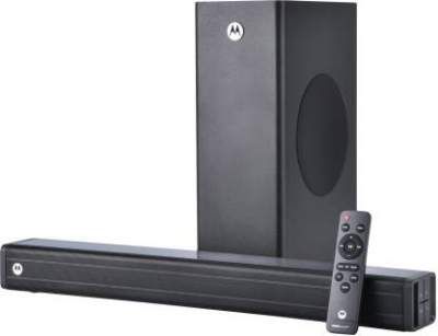 Motorola AmphisoundX with HDMI ARC 100 W Bluetooth Soundbar (Black, 2.1 Channel)