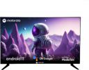 MOTOROLA Envision 32HDADMWKBE 32 inch HD Ready LED Smart Android TV with Android 11, Bezel-Less Design, and Dolby Audio (2023)...