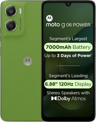 MOTOROLA g06 power (Pantone Tendril, 64 GB + 4 GB RAM)