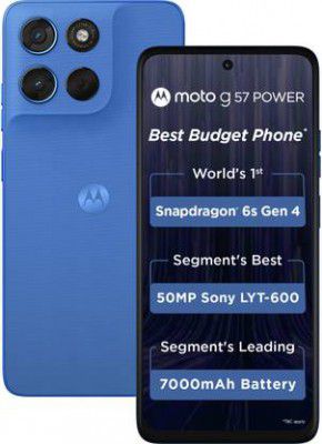 MOTOROLA g57 power 5G (Pantone Regatta, 128 GB | 8 GB RAM)