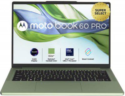 MOTOROLA Motobook 60 Pro Motobook 60 14IAH101 (14") (32GB/1TB SSD, Win 11, PANTONE Bronze Green, MS Office)