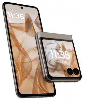 Motorola razr 50 5G (Beach Sand, 8GB RAM, 256GB Storage)