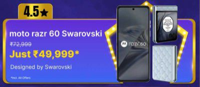 Big Billion Days Special : MOTOROLA Razr 60 to be priced at Just ₹49999