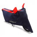 MotoTrance ARC Red Scooty Cover - Aprilia SR 150 | With Storage Bag | Water Resistant | Dust and Heat Protection | Stripe Design...