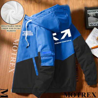 MOTREX  Men Colorblock Casual Jacket