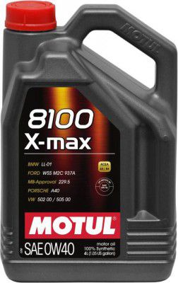 MOTUL 8100 X-max Full-Synthetic Engine Oil (4 L)