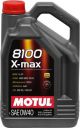 MOTUL 8100 X-max Full-Synthetic Engine Oil (4 L)...