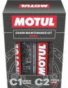 Motul Chain Lube & Chain Cleaner Combo for Bikes – C2 Lubrication + C1 Deep Cleaning Spray for Superior Chain Care, Suitable for All Motorcycles, 150 ml Each...