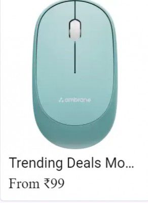 Mouse from Rs. 99 in Flipkart Big Billion Days   