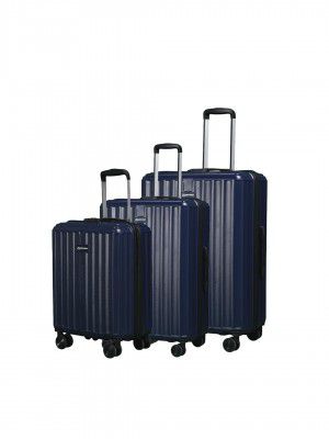MOVE-MEANT ROAMIFY Small Cabin, Medium Check-in & Large Check-in Suitcase - Pack of 3
