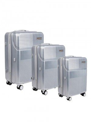 MOVE-MEANT VOYAGEWARE Small Cabin, Medium Check-in & Large Check-in Suitcase | 55 Cm, 66 Cm & 75 Cm | Luggage for Travel - Pack of 3
