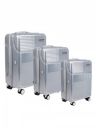 MOVE-MEANT VOYAGEWARE Small Cabin, Medium Check-in & Large Check-in Suitcase | 55 Cm, 66 Cm & 75 Cm | Luggage for Travel - Pack of 3...