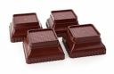 Moxstar Refrigerator Multi-Purpose Plastic Legs Foot and Stand,Washing Machine Stand,Furniture Base Stand Square(Step Brown)...