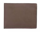 MOZIX Bi Fold Slim & Light Weight RFID Protected Minimalist Genuine Leather Wallet for Men - Brown...
