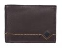 MOZIX Tri Fold Slim & Light Weight RFID Protected Genuine Leather Wallet for Men - Brown...