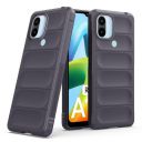 Mr. Case Silicone Back Cover Case for Redmi A2 Plus | Redmi A1 Plus | Comfort Grip soft touch matte TPU | - Gray...