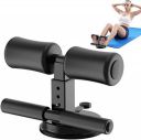 MR.SHOPPERS Sit-ups Assistant Device, Upgraded Sit-up Fitness Equipment Muscle Exercise Abdominal Device Portable Sit Up Bar with Foam Padded for Floor 3 Positions for Abs Home Workout (Black Color)...