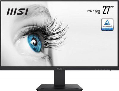 MSI 27 inch Full HD IPS Panel with eye-friendly technology, VESA-Mount Supported Business & Productivity Monitor (Pro MP273)  (Response Time: 5 ms, 75 Hz Refresh Rate)