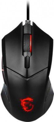 MSI Clutch GM08 Gaming Mouse Wired Optical Gaming Mouse  (USB 2.0, Black)