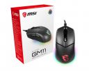 MSI Clutch GM11 5000 Adjustable DPI Optical Wired Gaming Mouse with RGB USB Gaming Grade - Black...
