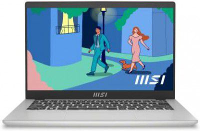 MSI Core i3 12th Gen - (8 GB/256 GB SSD/Windows 11 Home) Modern 14 C12M-446IN Thin and Light Laptop