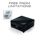 MSI Cubi 5 10M Mini PC with Intel Core i7-10510U Quad Core Processor up to 4.90GHz, Integrated Graphics, WI-FI 6 AX201, 16GB DDR4, 1TB M.2 PCIe SSD, USB-C, USB 3.2, DP, HDMI, External Power Switch, Bl...