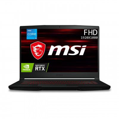 MSI GF63 Intel 10th Gen i5-10500H 10SC-848IN Gaming Laptop (8GB RAM + 512GB NVMe SSD)