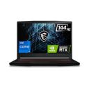 MSI GF63 Thin, Intel 11th Gen. i7-11800H, 40CM FHD 144Hz Gaming Laptop (8GB/512GB NVMe SSD/Windows 11 Home/NVIDIA RTX 3050 4GB GDDR6/Black/1.86Kg), 11UC-866IN...