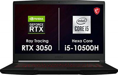 MSI GF63 Thin Intel Core i5 10th Gen GF63 10UC-607IN Gaming Laptop (8 GB RAM | 512 GB SSD)