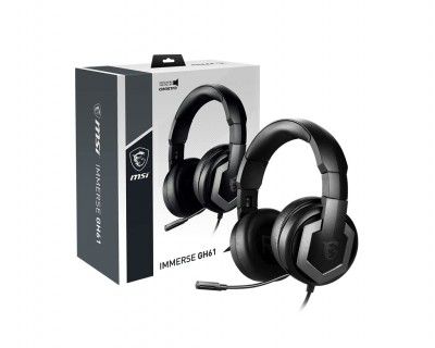 MSI Immerse GH61 Hi-Res Vitrual 7.1 Surround Sound Gaming Headphone