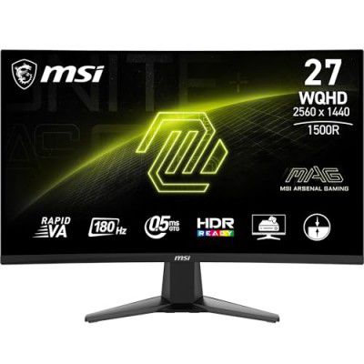 MSI MAG 27CQ6F 27" 2K WQHD Curved Gaming Monitor
