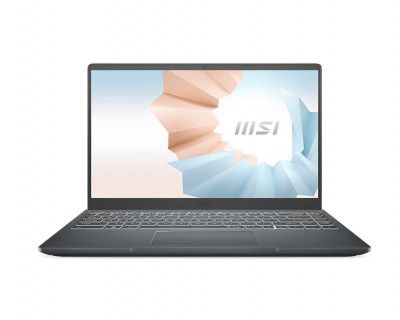 MSI Modern 14 AMD Ryzen 5-5500U (B5M-045IN) Laptop (8GB RAM/256GB NVMe SSD)