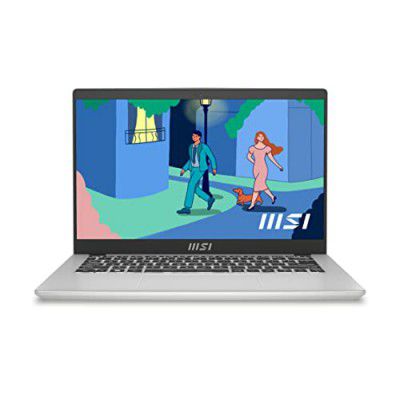 MSI Modern 14, Intel 12th Gen. i3-1225U, 36CM FHD 60Hz Laptop(8GB/512GB NVMe SSD/Urban Silver) C12MO-1401IN