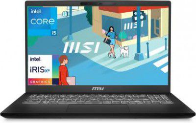MSI Modern 15 H Intel Core i5 13th Gen 13420H - (16 GB/512 GB SSD) Modern 15 H C13M Business Laptop  (15.6 inch, Classic Black)