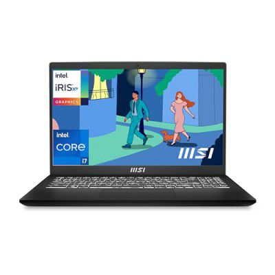 Msi Modern 15 Intel 12th Gen i7-1255U B12MO-816IN Laptop (16GB RAM + 512GB NVMe SSD)