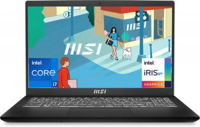 MSI Modern 15 Intel Core i7 13th Gen 1355U - (16 GB/512 GB) Modern 15 B13M-288IN Thin and Light Laptop  (15.6 Inch, 1.7 Kg)