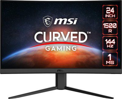 MSI Optix G24C4, 23 Inch (60 cm) Curved Gaming Monitor