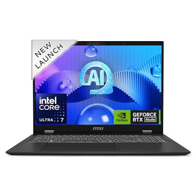 MSI Prestige 16 AI Studio, Intel Core Ultra 7 Laptop(32GB/1TB), B1VEG-071IN