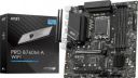 MSI PRO B760M-A WIFI I m-ATX I Socket LGA 1700 I DDR5 Gaming Motherboard  (Black)...