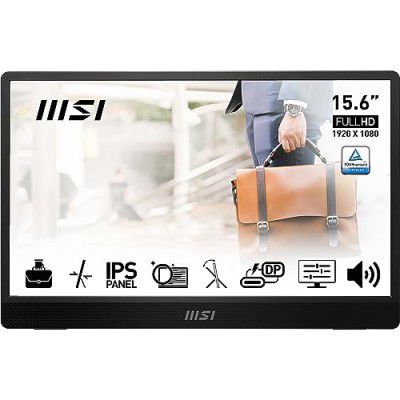MSI PRO MP161 Full HD IPS Panel Portable Monitor 